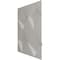 Ekena Millwork 19 5/8in. W x 19 5/8in. H Bradley EnduraWall Decorative 3D Wall Panel Covers 2.67 Sq. Ft. WP20X20BYCST - alternate 3